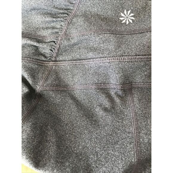 ATHLETA Balance Legging Capri Pants Womens XS Yoga Athletic Running 964552 Gray - Picture 7 of 7
